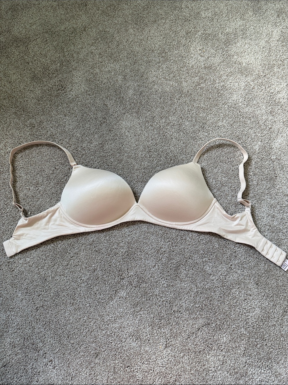 Victoria's Secret Nude/Light Cream Nursing T-Shirt Bra with Underwire